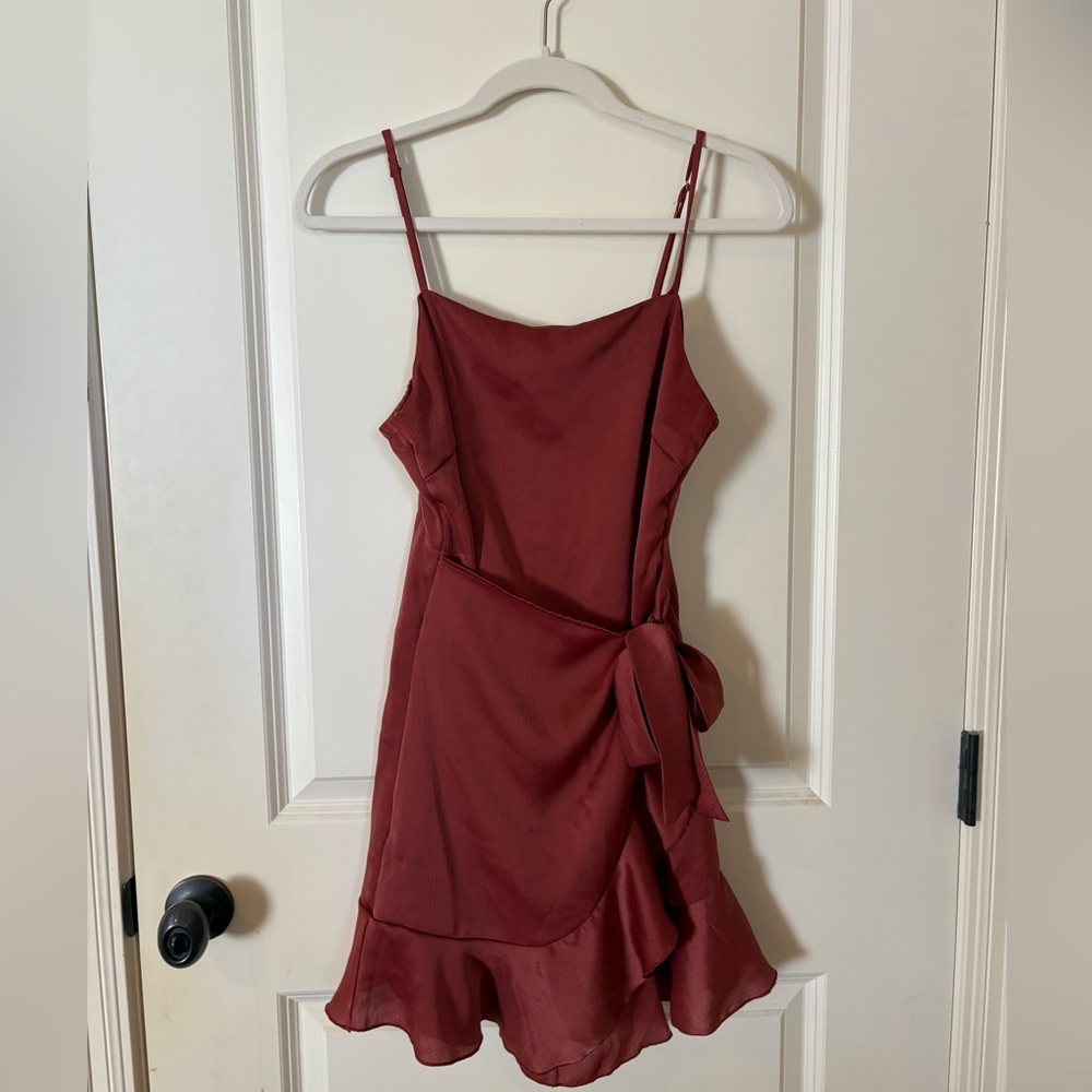 Altar’d State Rust Mini Dress